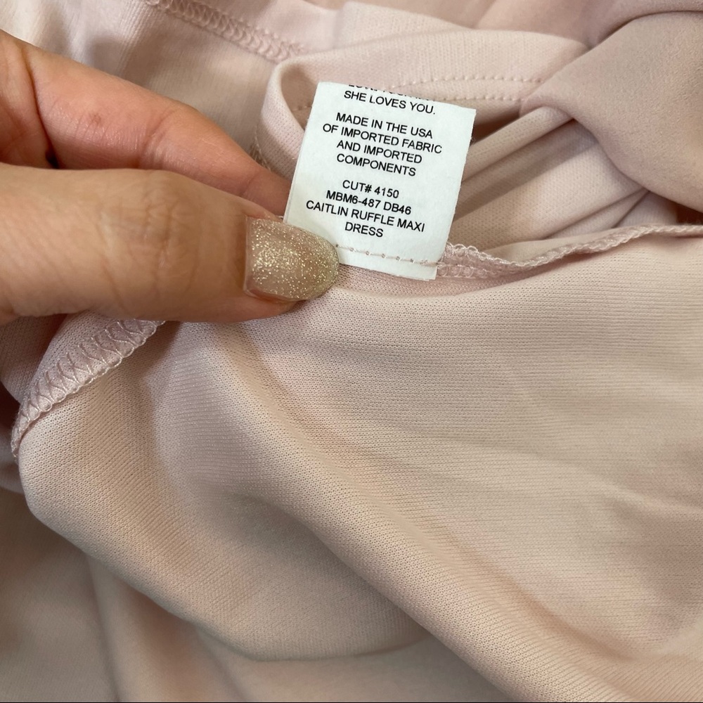 NWOT Show Me Your Mumu Caitlin Ruffle Maxi Dress - Picture 6 of 8